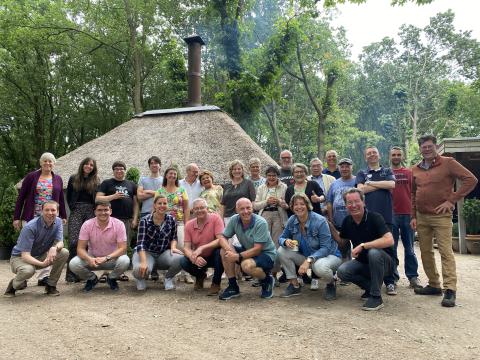 : De senioren van Badminton Club Lieshout hadden een gezellige seizoenafsluiting op een heel mooie en gezellige locatie.