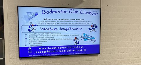 Badminton is óók leuk voor de allerkleinsten. Wie helpt Badminton Club Lieshout met de opzet van een speelmoment voor de jongste jeugd ?