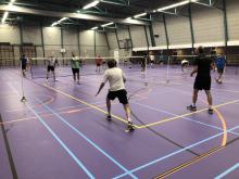 Badminton Club Lieshout hoopt binnenkort weer te kunnen sporten.