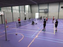 Naast trainen mag er ook weer competitie gespeeld worden door Badminton Club Lieshout.