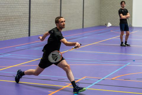 Laurence Roijackers is al begonnen aan zijn singelpartij. Ruud van Vijfeijken moet nog even wachten.