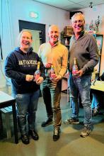 De winnende leden van Team Jammie