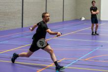 Laurence Roijackers is al begonnen aan zijn singelpartij. Ruud van Vijfeijken moet nog even wachten.