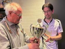 Ruud van Vijfeijken is dit jaar “Clubkampioen Single 2026” bij de senioren (heren) van Badminton Club Lieshout