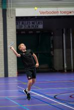 Siebe Klomp in actie.